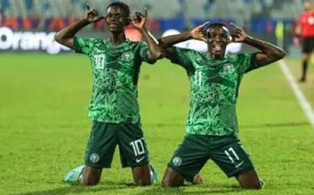 ملخص المباراة وأهداف نيجيريا ضد أوغندا في كأس أمم أفريقيا