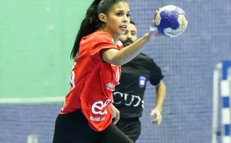 فريق سيدات يد الأهلي ينتصر على الشمس في منافسات الدوري