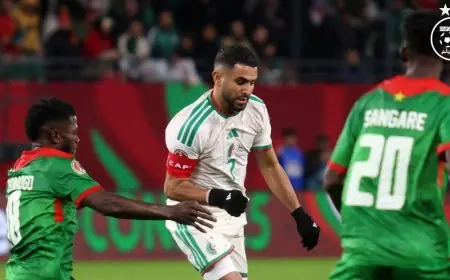 تعرّف على موعد مباراة الجزائر والكونغو الديمقراطية في بطولة كأس أمم إفريقيا