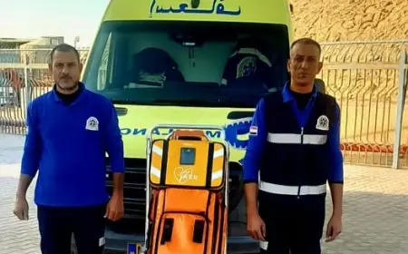 الإسعاف في السويس ينقذ شابة من الموت بعد توقف عضلة قلبها