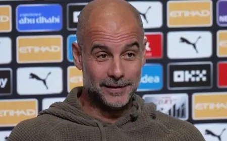 بيب جوارديولا يثير الجدل ويحرج مراسل سكاي سبورتس بأسئلة محرجة حول سيمينو