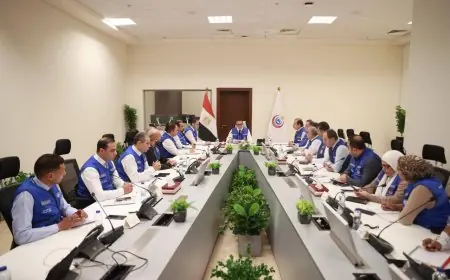 وزير الصحة يقود غرفة الطوارئ لضمان أمان ونجاح احتفالات رأس السنة