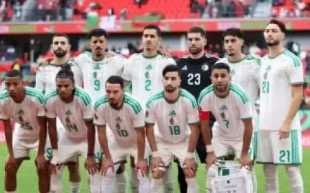 منتخب الجزائر يكتسح غينيا الاستوائية بثلاثة أهداف في الشوط الأول بكأس أمم أفريقيا