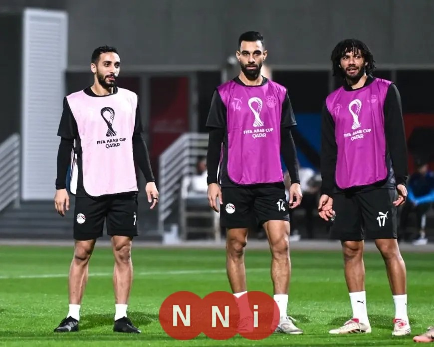 منتخب مصر يستعد بقوة لمواجهة الكويت في كأس العرب