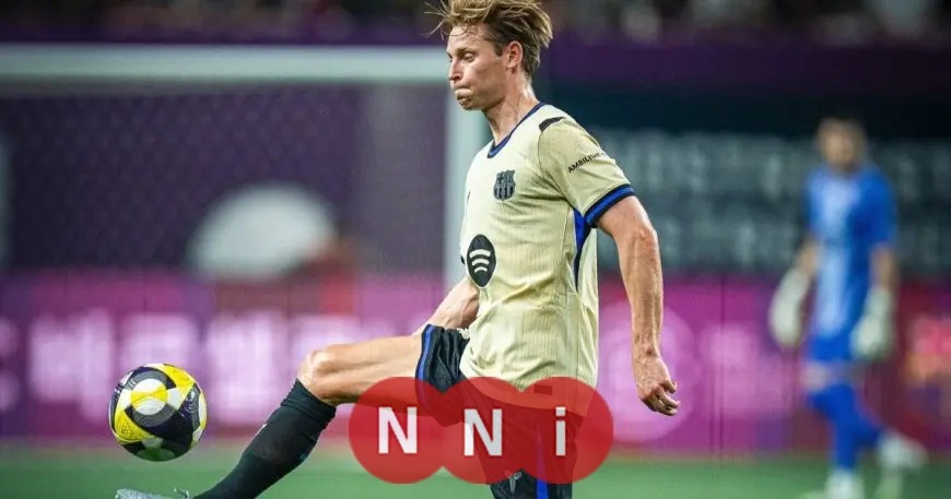 برشلونة يخسر دي يونغ في مواجهة أتلتيكو مدريد لهذا السبب