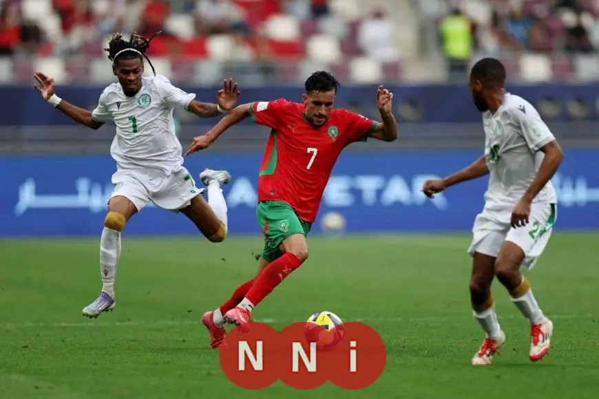 منتخب المغرب يحقق فوزاً ساحقاً على جزر القمر بثلاثة أهداف نظيفة في كأس العرب