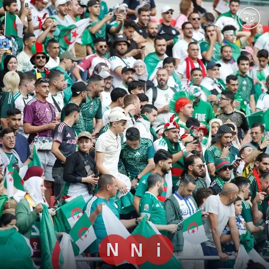 مباراة الجزائر والسودان تسجل رقماً قياسياً في الحضور الجماهيري بكأس العرب حتى الآن بعد لقاء الافتتاح