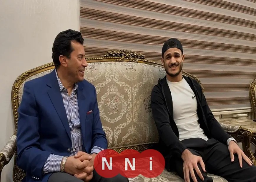 وزير الرياضة يرحب بعودة البطل مصطفى حسين للمنتخب بعد تجاوز أزمة التجنيس