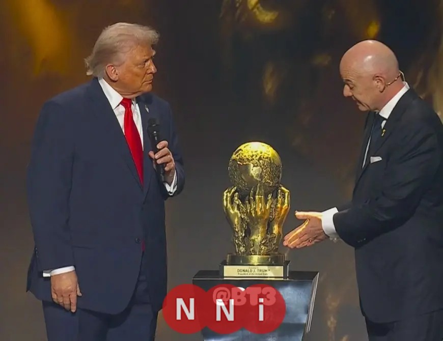 دونالد ترامب يحقق جائزة الفيفا للسلام لعام 2025