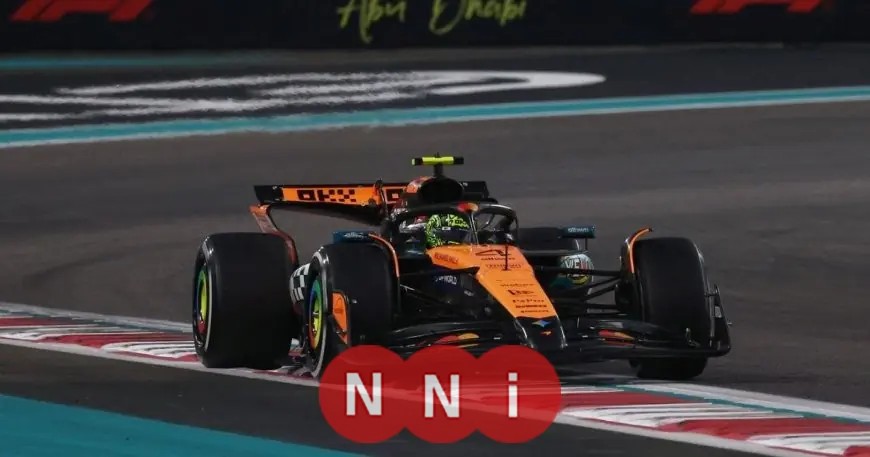 نوريس يفوز بأول لقب له في فورمولا 1 بعد تألقه في المركز الثالث بسباق أبوظبي