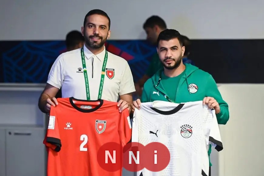منتخب مصر يظهر بالزي الأبيض في مباراة حاسمة ضد الأردن في كأس العرب