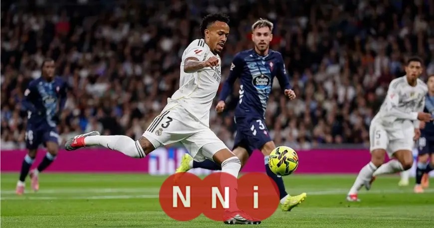 تفاصيل إصابة إيدر ميليتاو تكشف غيابه المحتمل عن ريال مدريد لمدة 4 أشهر