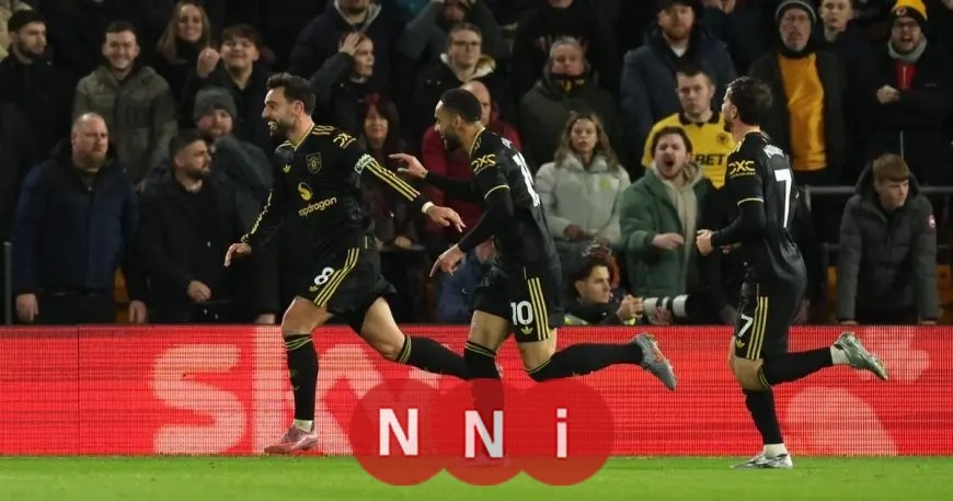 مانشستر يونايتد يتألق بسحق ولفرهامبتون ويصعد إلى المركز السادس في الدوري الإنجليزي