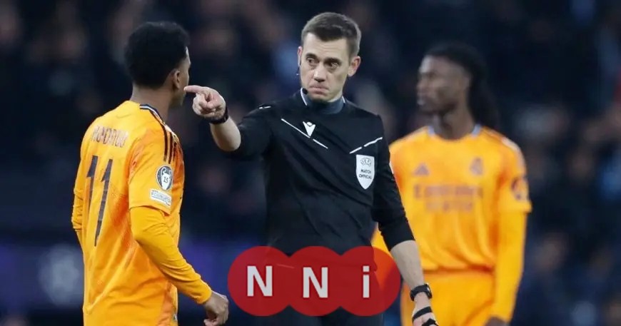 الحكم المفضل لريال مدريد يعود لمواجهة مانشستر سيتي في دوري أبطال أوروبا