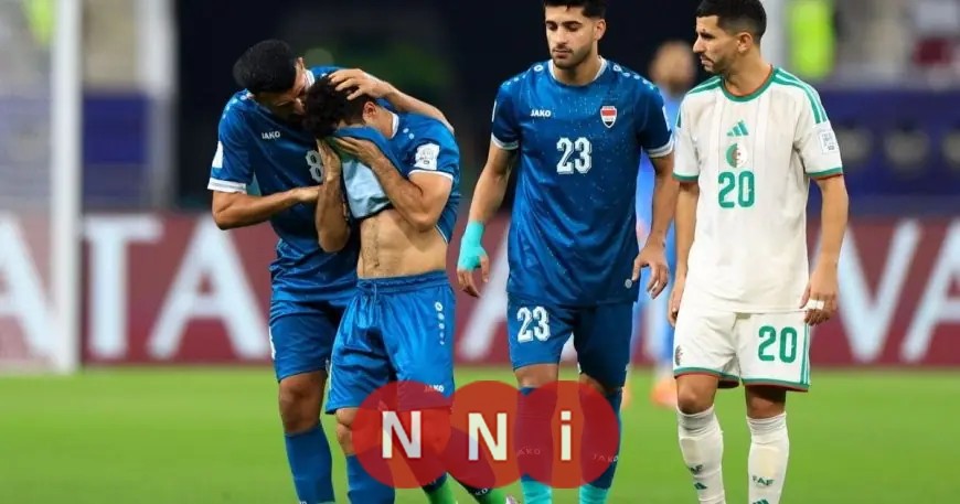 بداية صادمة للعراق أمام الجزائر في كأس العرب: طرد مبكر ودموع وإلغاء ركلة جزاء