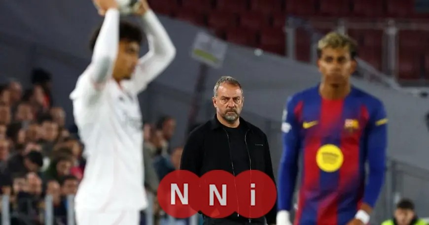 هانزي فليك يوضح سبب غضب لامين يامال في قلب الطاولة من جديد لصالح برشلونة