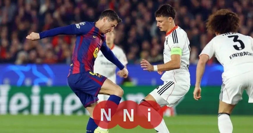 ليفاندوفسكي يواصل غيابه عن التسجيل في دوري أبطال أوروبا منذ 8 أشهر