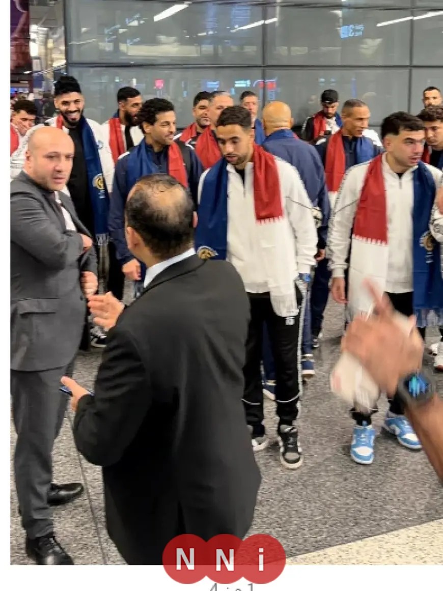 بعثة نادي بيراميدز تصل إلى قطر للتحضير لمنافسات كأس الإنتركونتيننتال