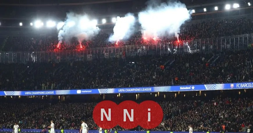 برشلونة يسعى للحصول على تعويض مالي من آينتراخت فرانكفورت بسبب الأضرار في كامب نو