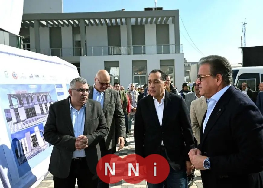 رئيس الوزراء يتابع تقدم العمل في مشروع مستشفى شبين القناطر المركزي