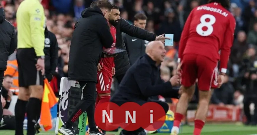 محمد صلاح يظهر كبديل في مباراة ليفربول ضد برايتون