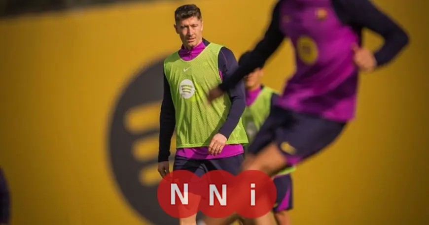 تشكيلة برشلونة ضد أوساسونا في الدوري الإسباني: ليفاندوفسكي يبدأ بديلاً