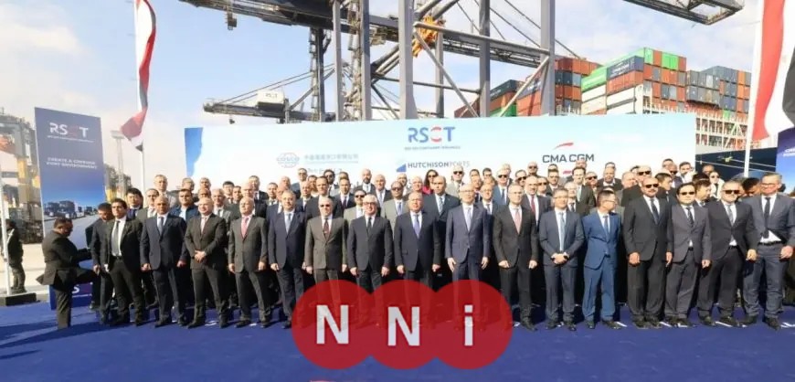 كامل الوزير يطلق التشغيل التجريبي لمحطة البحر الأحمر 1 في ميناء السخنة