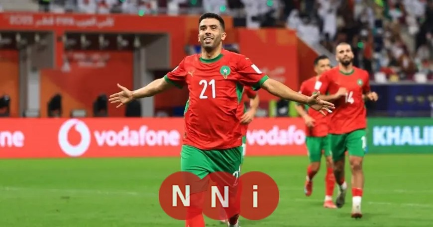 المغرب يتفوق على الإمارات في الشوط الأول لنصف نهائي كأس العرب