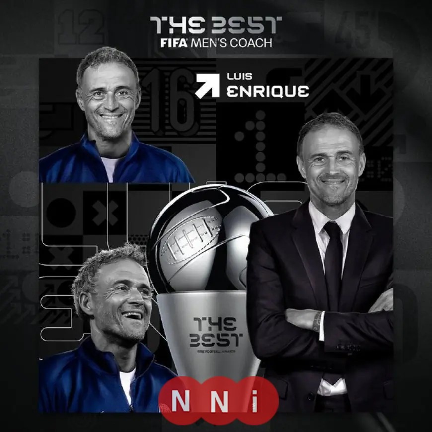 لويس إنريكي يفوز بجائزة ذا بيست كأفضل مدرب في عام 2025