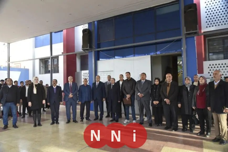 محافظ بورسعيد يقدم التعازي لأسرة السباح يوسف محمد ويزور مدرسة السيف