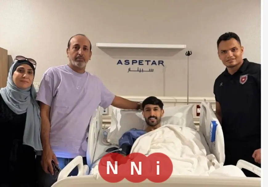 يزن النعيمات يخضع لجراحة الرباط الصليبي وطريقه للانضمام للأهلي يتأجل