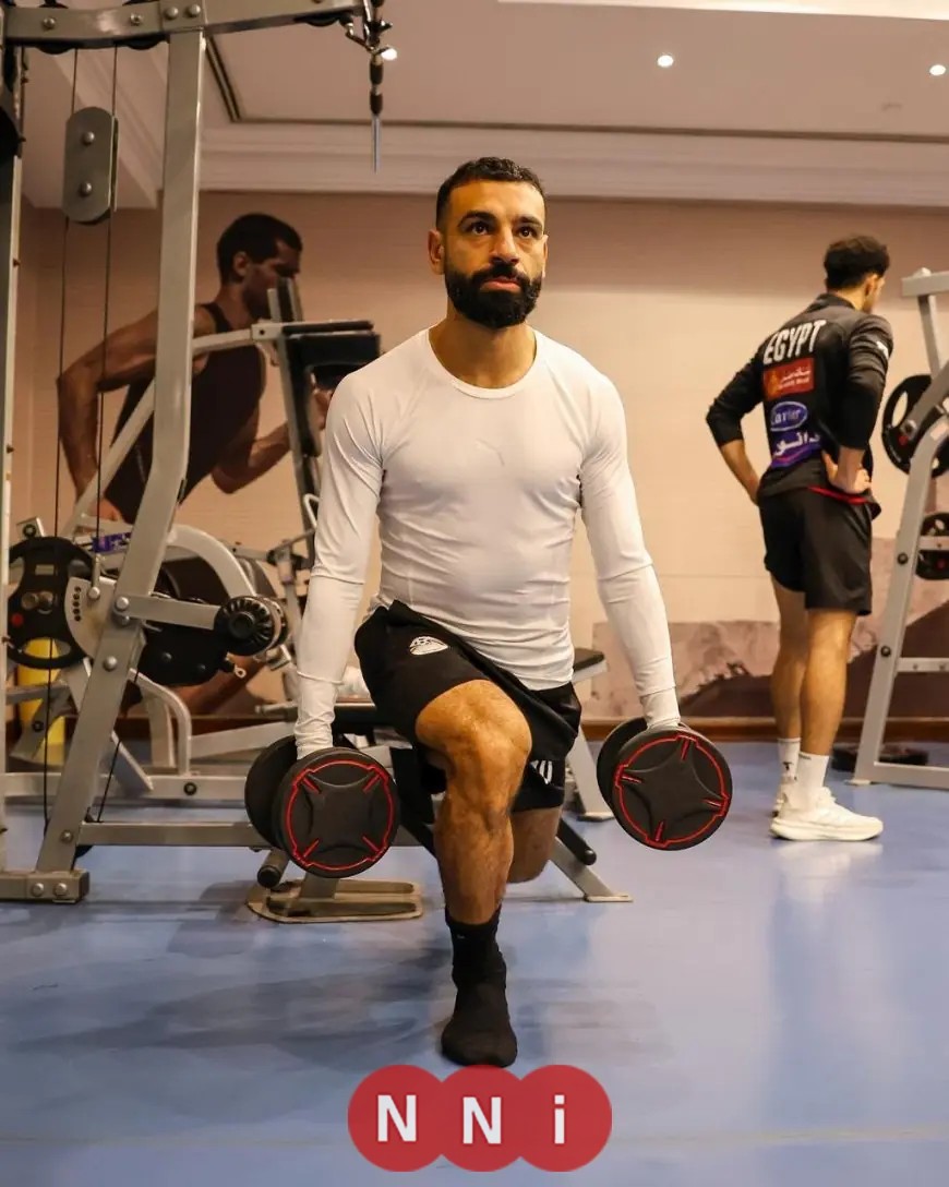 منتخب مصر يستعيد قوته بعد انتصاره على نيجيريا في تدريبات استشفائية مميزة بالصور