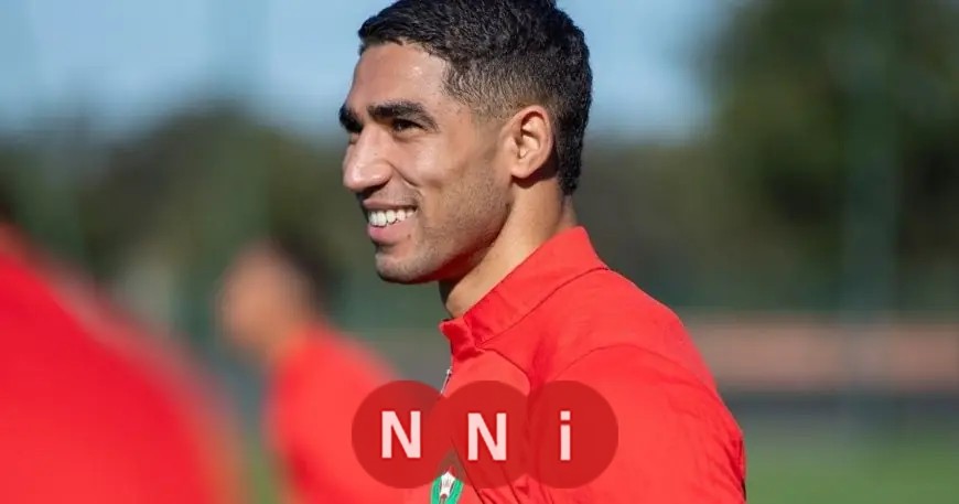 المدرب الركراكي يؤكد مشاركة أشرف حكيمي مع المغرب في كأس الأمم الأفريقية