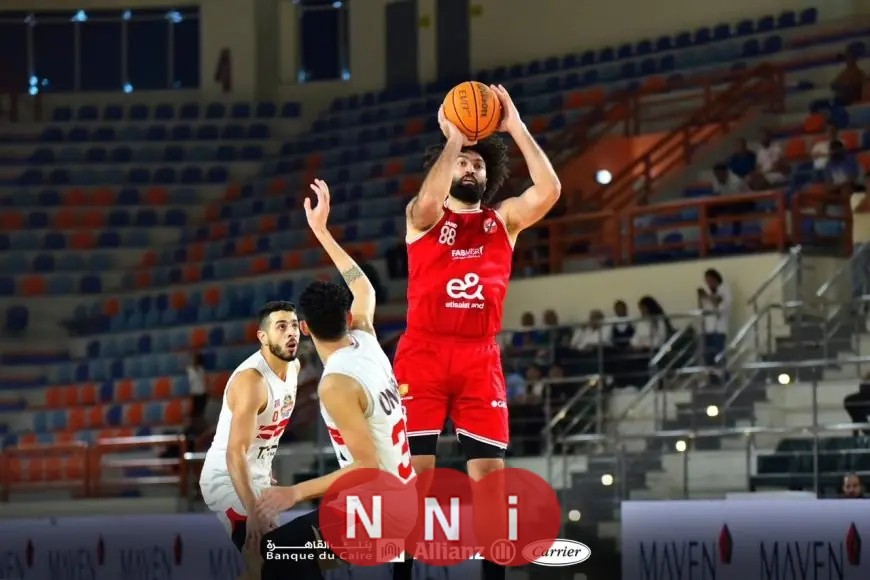 الأهلي يتحدى الاتصالات والزمالك يصارع الجزيرة في منافسات دوري السلة