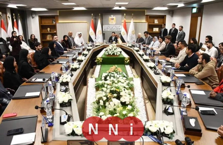 وزير الرياضة يرحب بوفد شبابي قطري في زيارة هامة إلى مصر