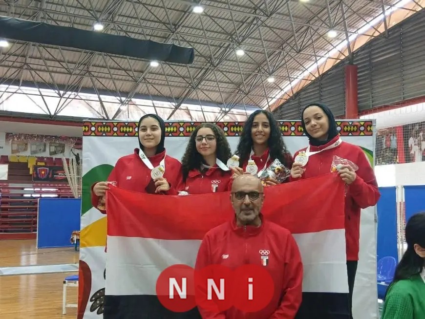 إنجاز تاريخي لمنتخب مصر للسلاح بتحقيق الذهب في دورة الألعاب الإفريقية للشباب