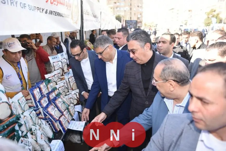 وزير التموين ومحافظ الجيزة يفتتحان سوق اليوم الواحد في حدائق الأهرام لجذب المواطنين