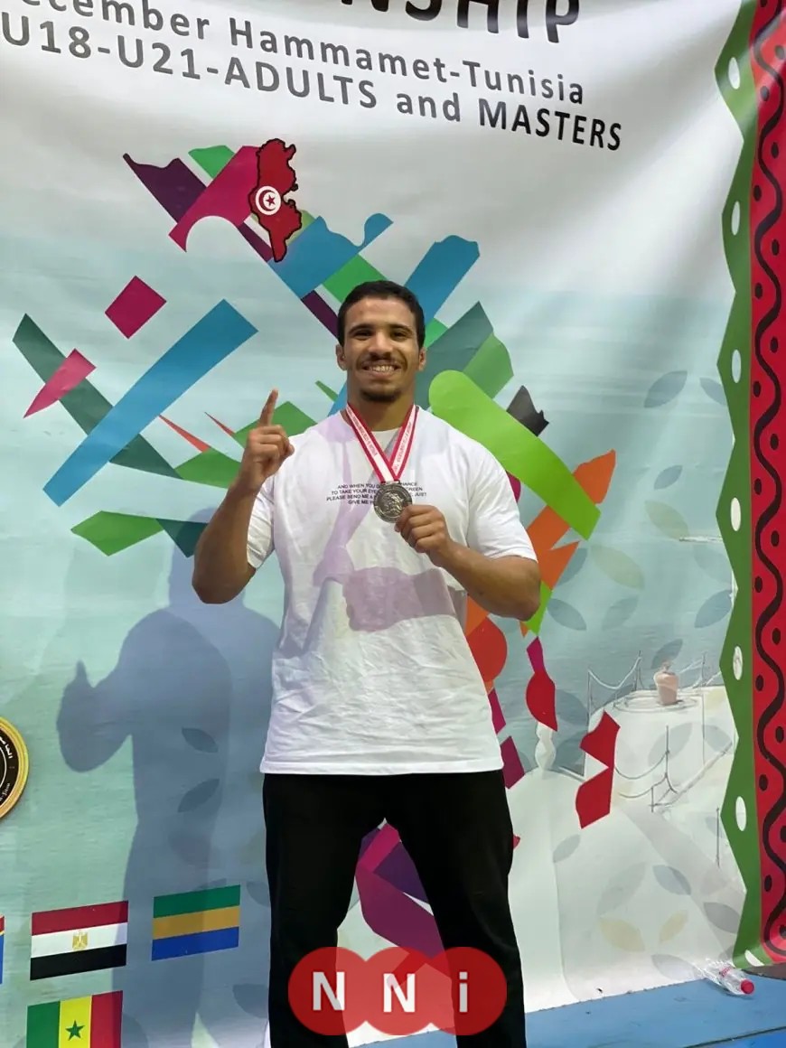 إنجاز رائع لسيف حمدالله بحصده فضية بطولة إفريقيا للجوجيتسو في تونس