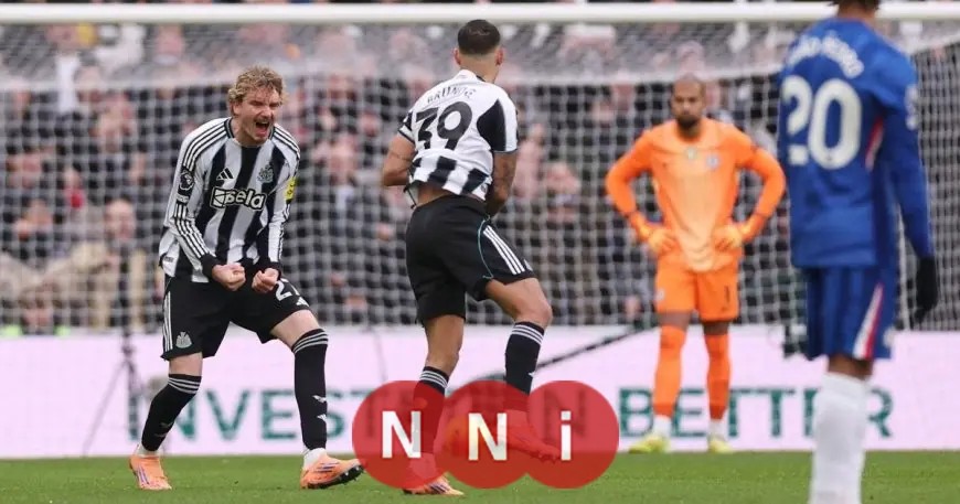 نيوكاسل يهدر تقدمه ويتعادل مع تشيلسي في مواجهة مثيرة بالدوري الإنجليزي