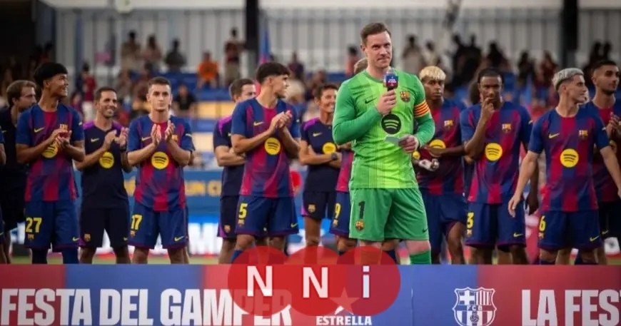 تير شتيغن يقترب من الدوري الإنجليزي لتعويض بطل العالم