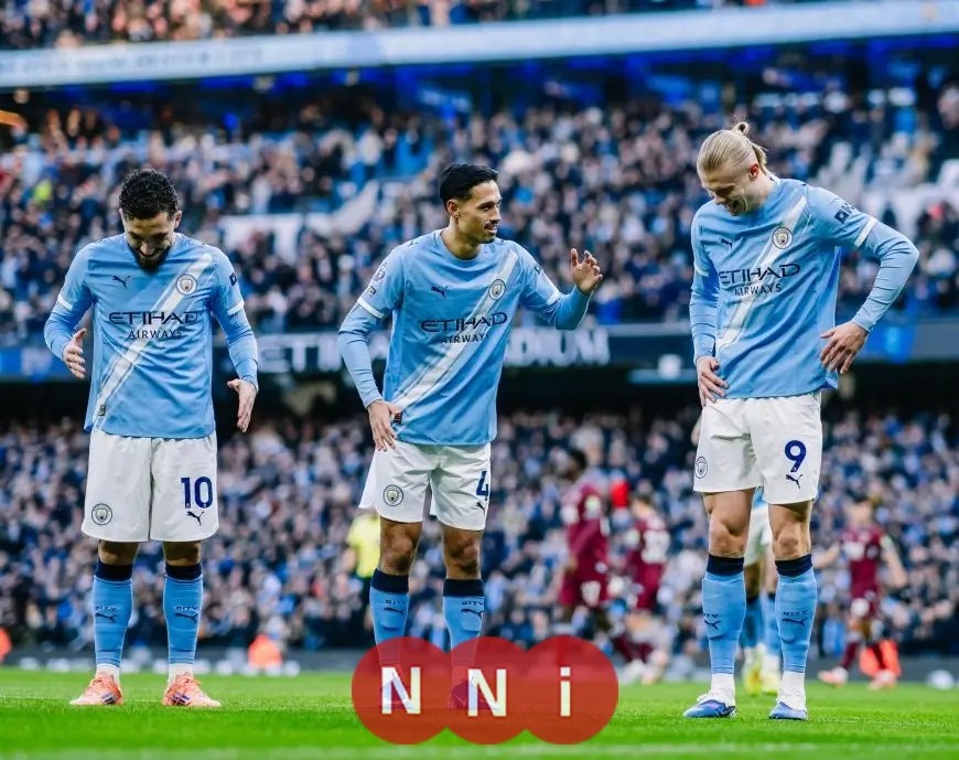 مانشستر سيتي يكتسح وست هام 3-0 ويتصدر الدوري الإنجليزي الممتاز