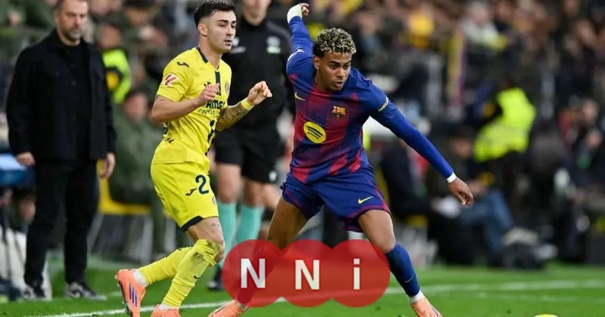 لامين يامال يحتفل بطريقة مثيرة ويستفز جمهور فياريال