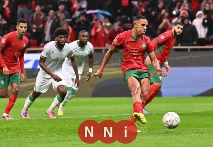 سفيان رحيمي يهدر ركلة جزاء في مباراة المغرب ضد جزر القمر لحسابات أسود الأطلس