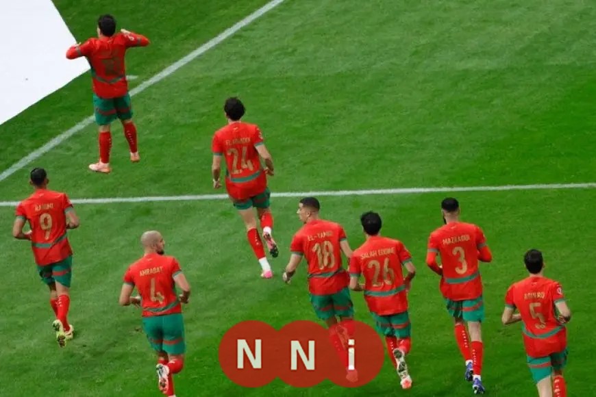 المغرب ضد جزر القمر الكعبي يتألق بهدف عالمي لأسود الأطلس