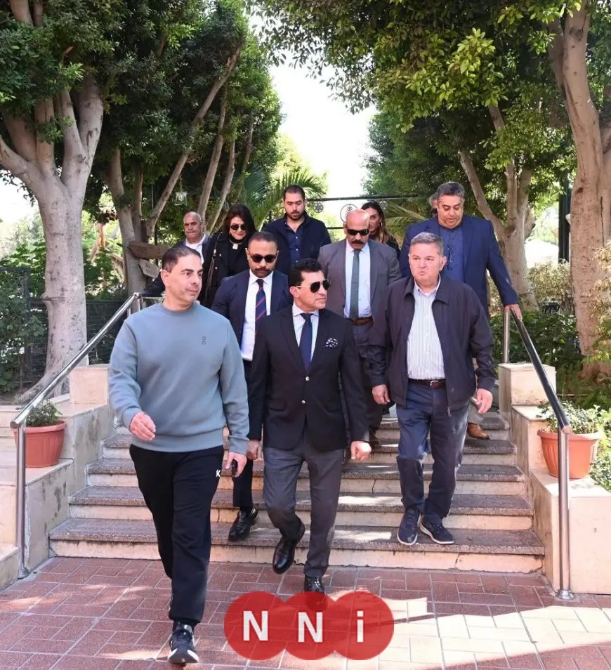 وزير الشباب والرياضة يقوم بزيارة نادي هليوبوليس لتهنئة مجلس الإدارة الجديد