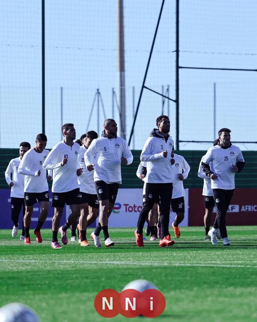 منتخب مصر يبدأ تحضيراته لمواجهة حاسمة أمام جنوب أفريقيا في كأس أمم أفريقيا