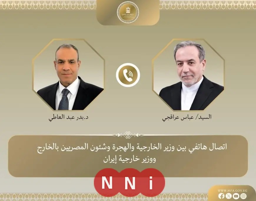 وزير الخارجية يناقش مع عراقجي تطورات الملف الإيراني لتهدئة التوترات في المنطقة