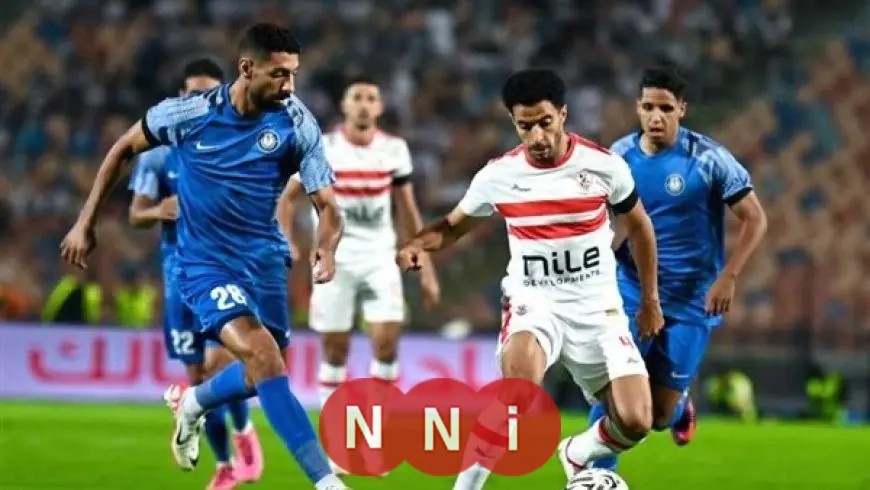 مباراة الزمالك وسموحة: تفوق الفريق السكندري في الشوط الأول