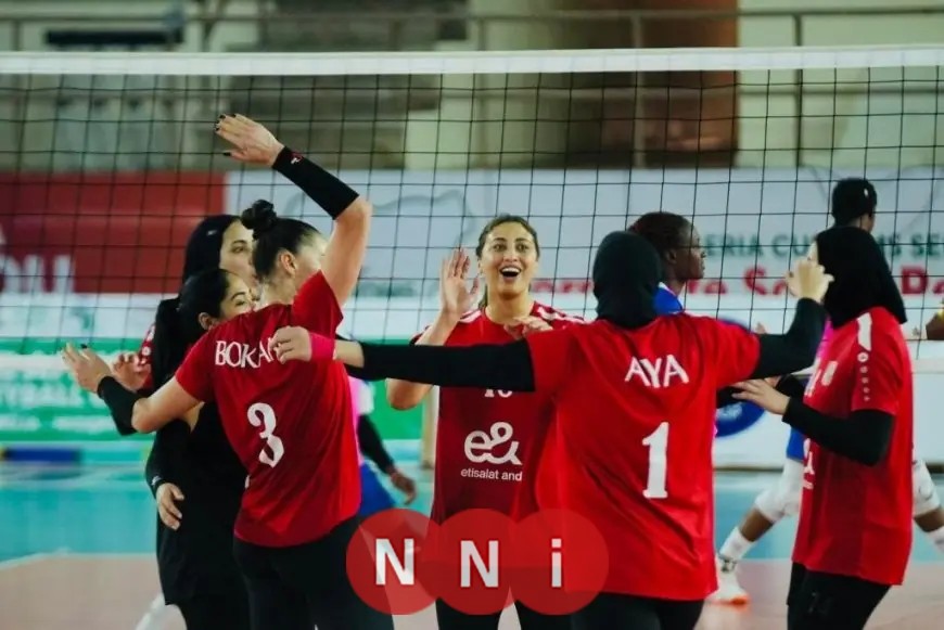 انتصار سيدات طائرة الأهلي على سبورتنج في افتتاح دوري المرتبط