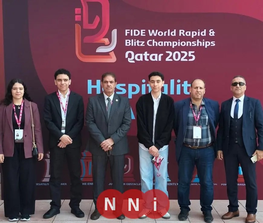 منتخب مصر يصل قطر للمشاركة في بطولة العالم للشطرنج السريع والخاطف